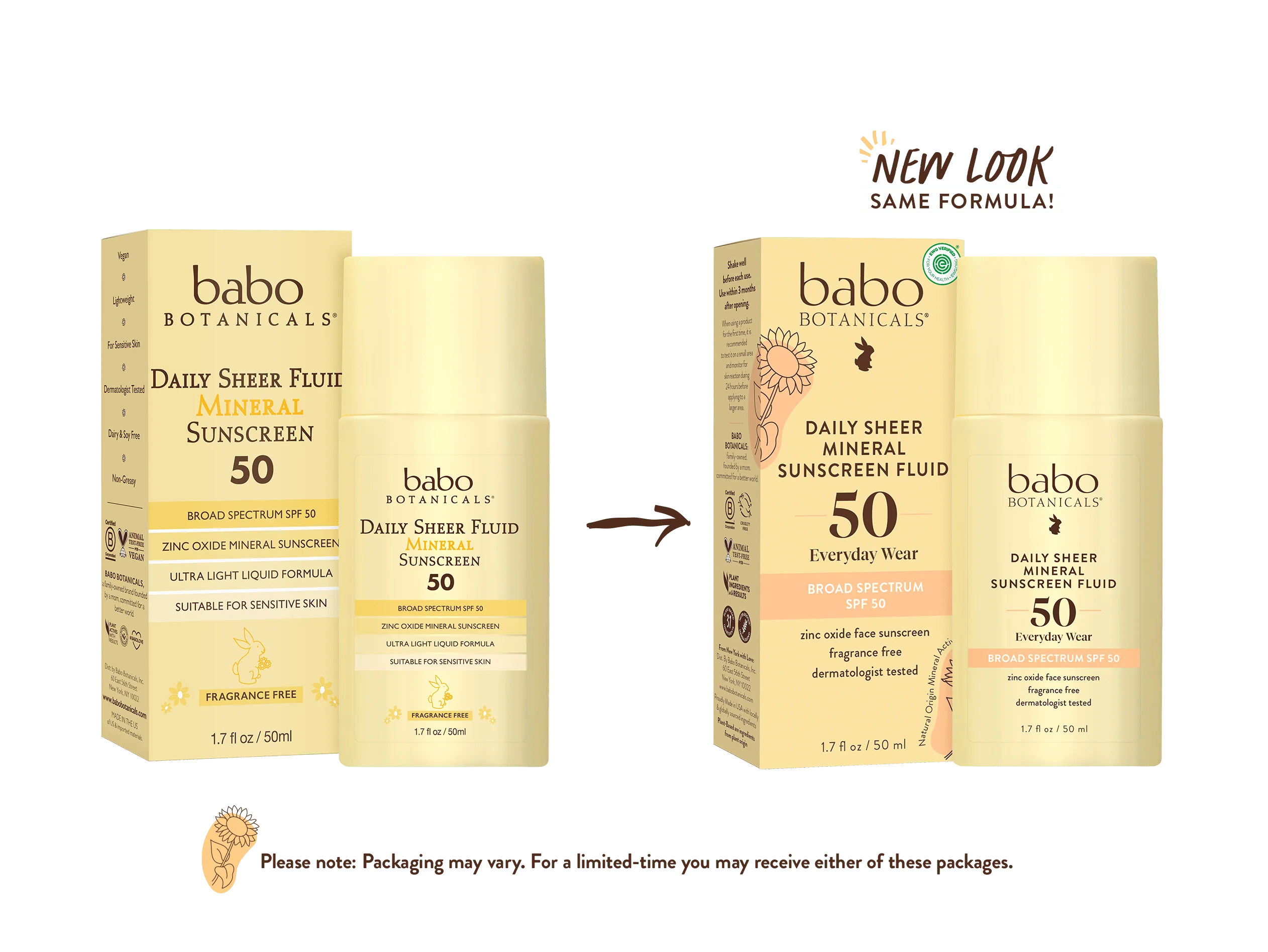 Daily Sheer Mineral Sunscreen Fluid SPF50 - Image 3