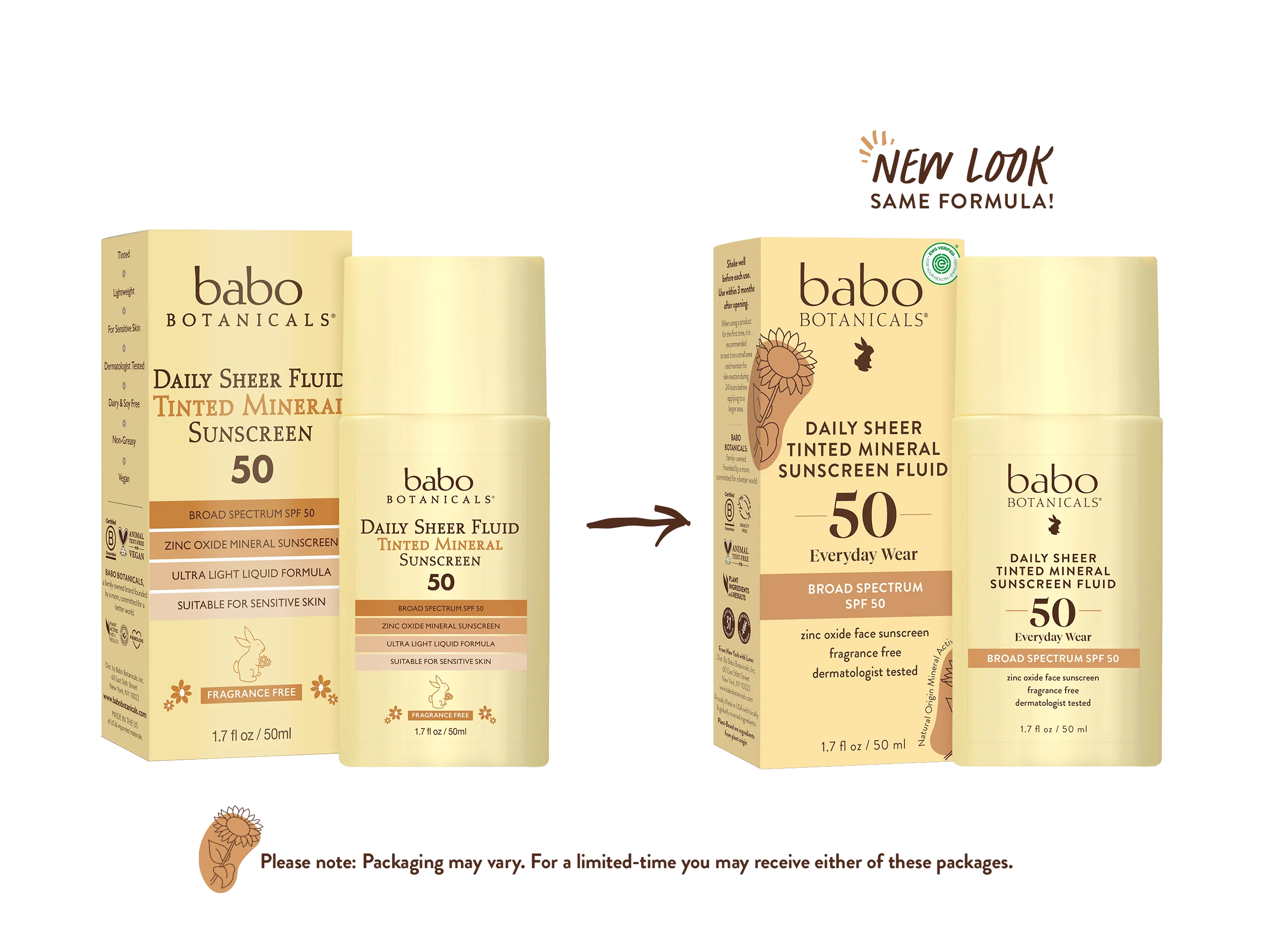 Daily Sheer Tinted Mineral Sunscreen Fluid SPF50 - Image 3