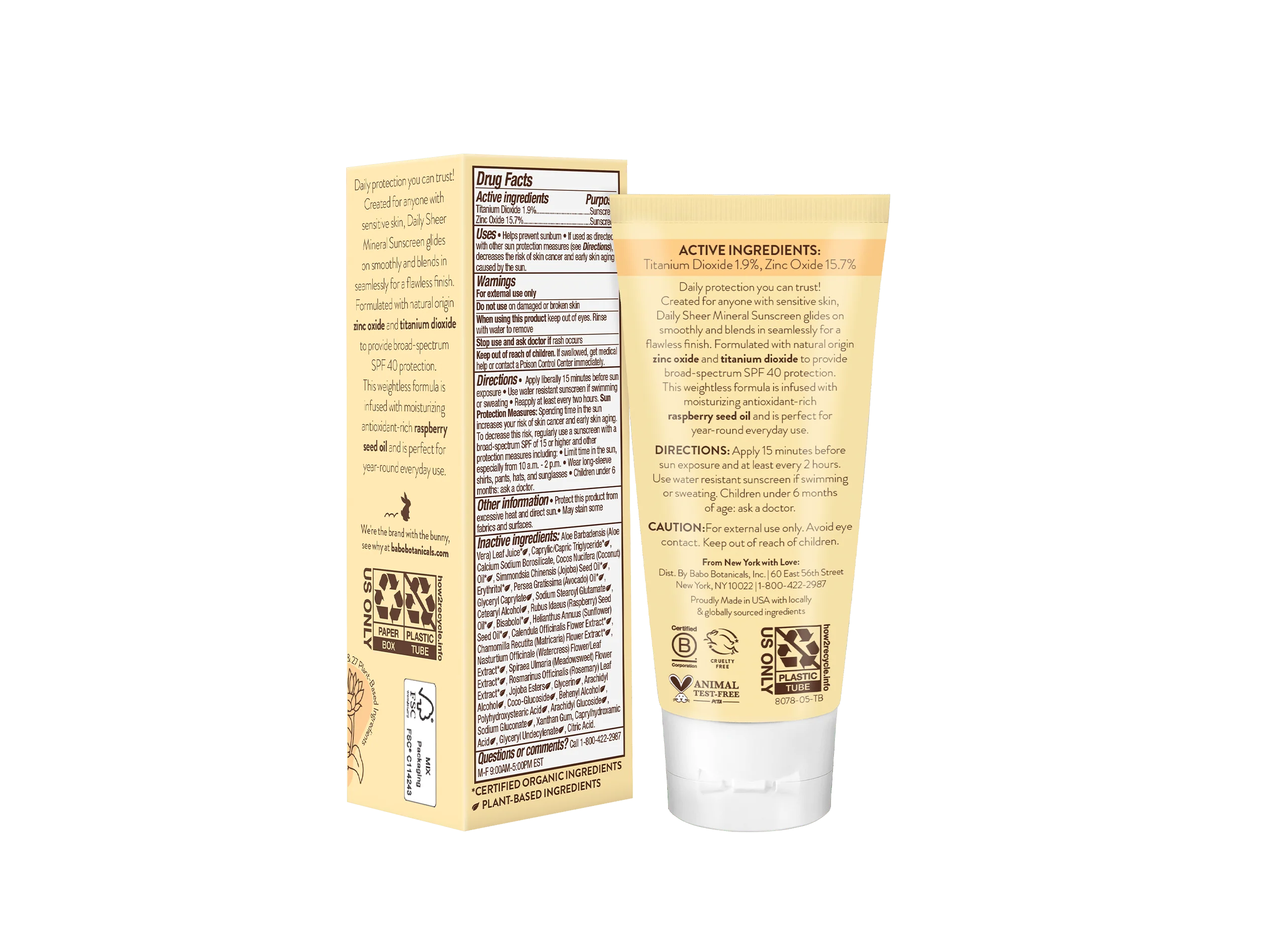 Daily Sheer Mineral Sunscreen Lotion SPF40 - Image 3