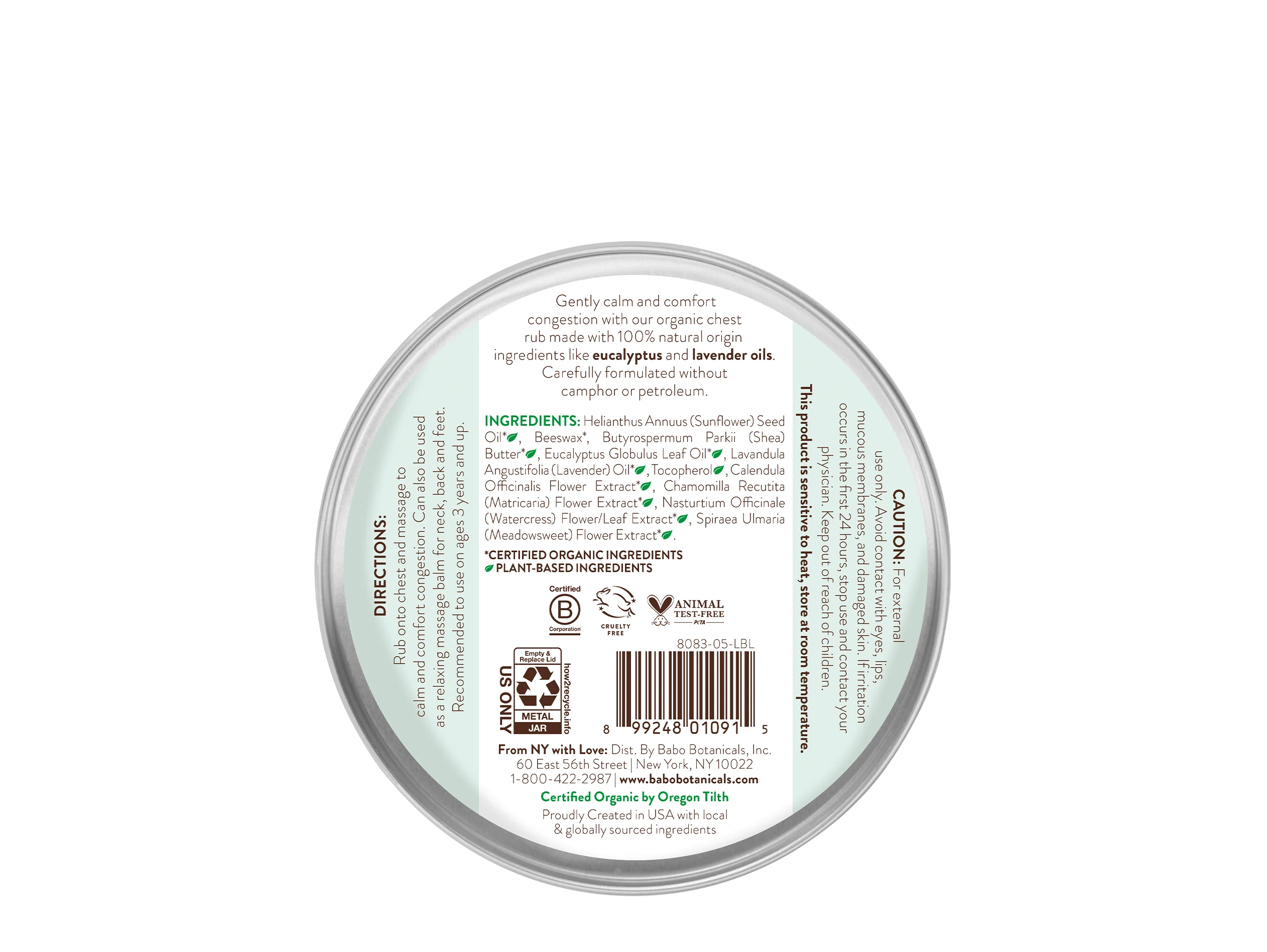 Eucalyptus Remedy Organic Soothing Chest Rub - Image 3