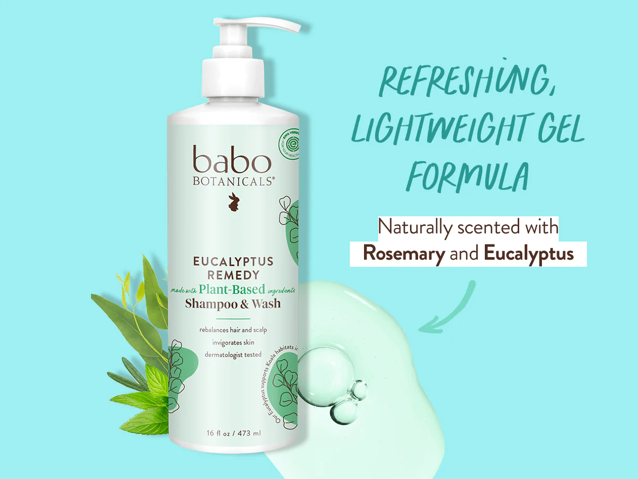 Eucalyptus Remedy Plant-Based Shampoo & Wash - 16oz - Image 9