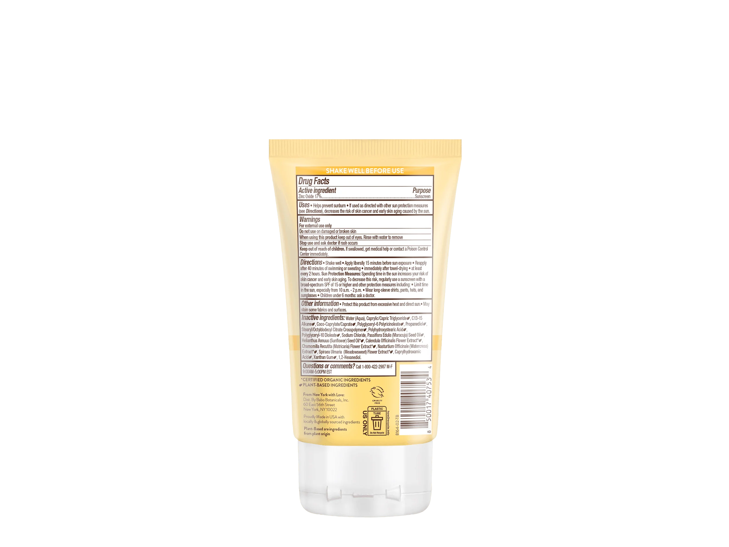 Hydrating Milk Mineral Face Sunscreen SPF30 - Image 5
