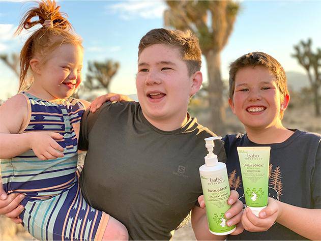 Swim & Sport Citrus Mint & Passion Fruit Shampoo & Wash - 32oz - Image 7