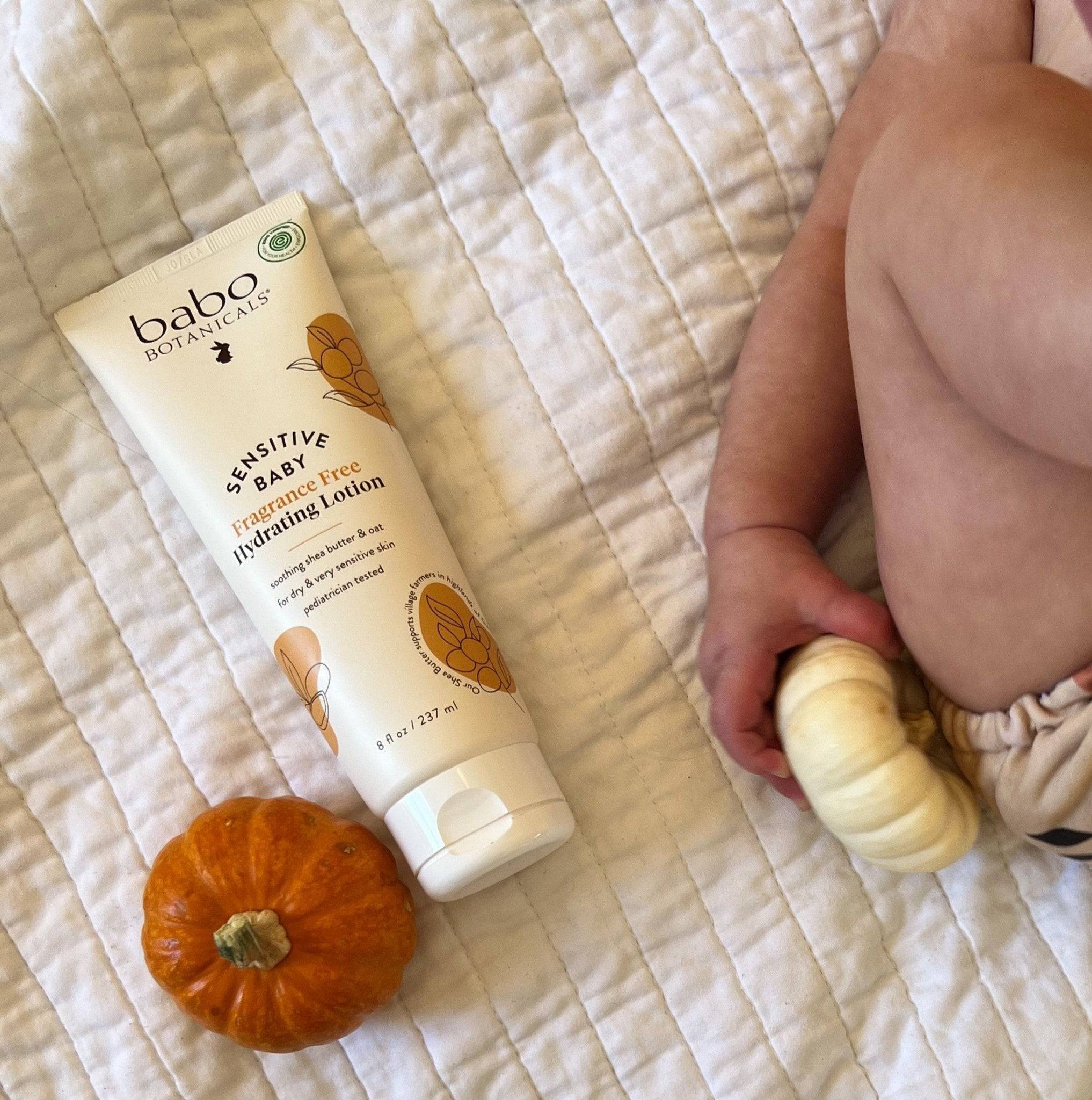 Sensitive Baby Face & Body Hydration Set (Lotion+Cream) - Image 9