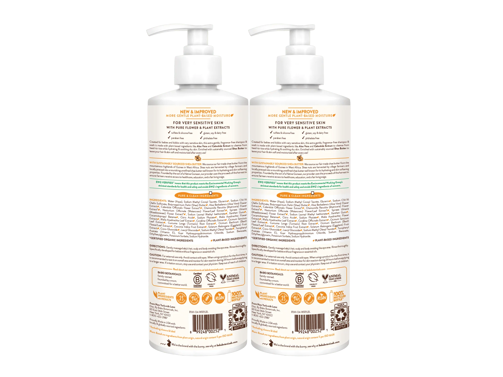 Sensitive Baby Shampoo & Wash Duo - Image 3