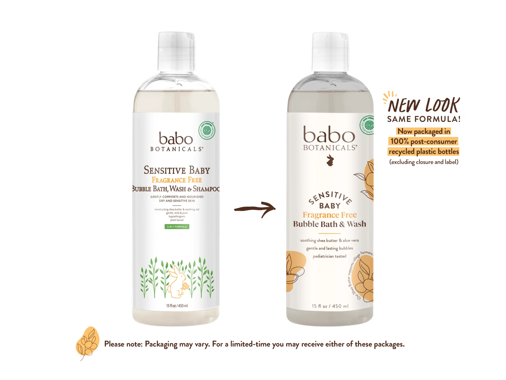 Sensitive Baby Bubble Bath & Wash - Image 3