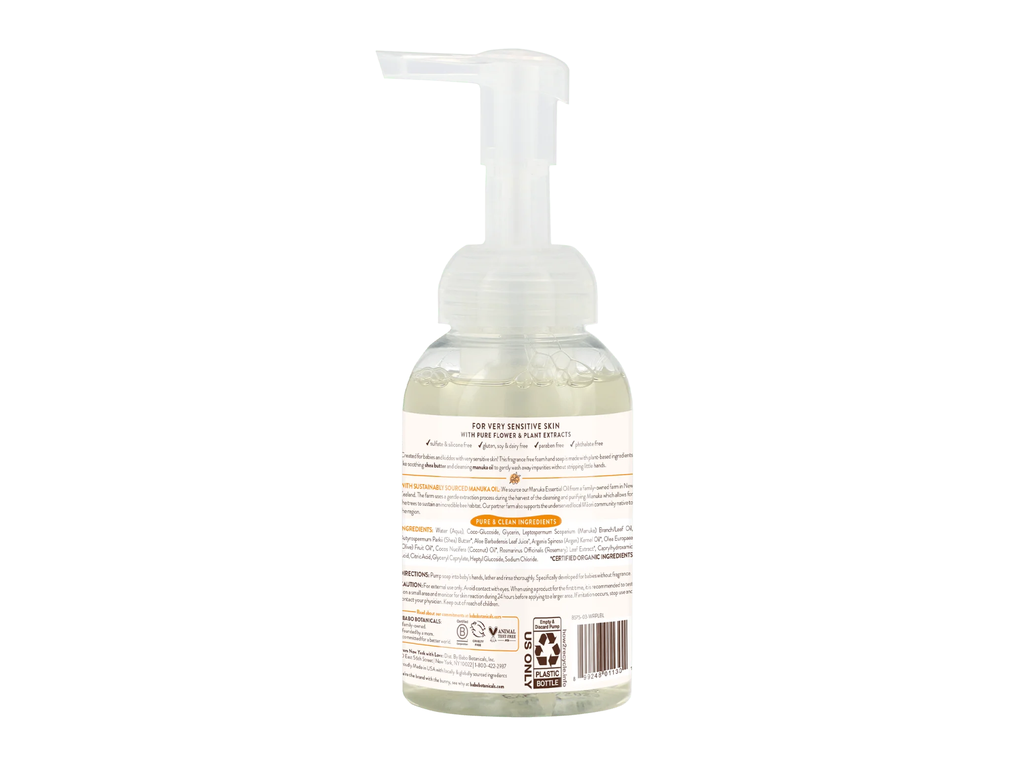 Sensitive Baby Hand Soap Foam - Image 3