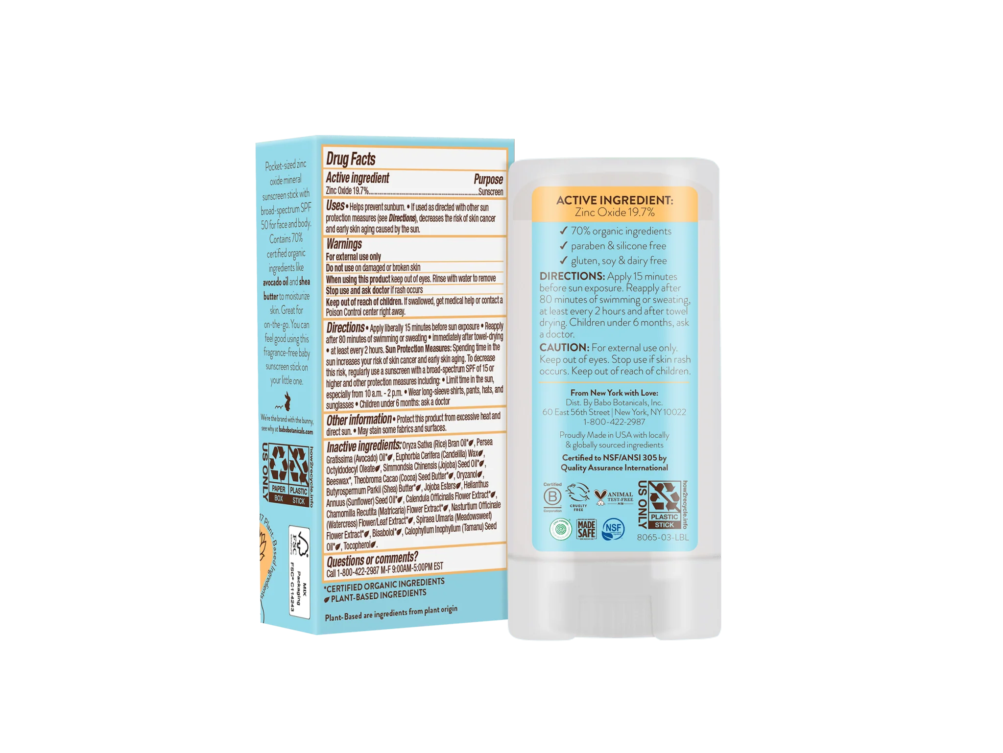 Sensitive Baby Mineral Sunscreen SPF50 Set - Image 3