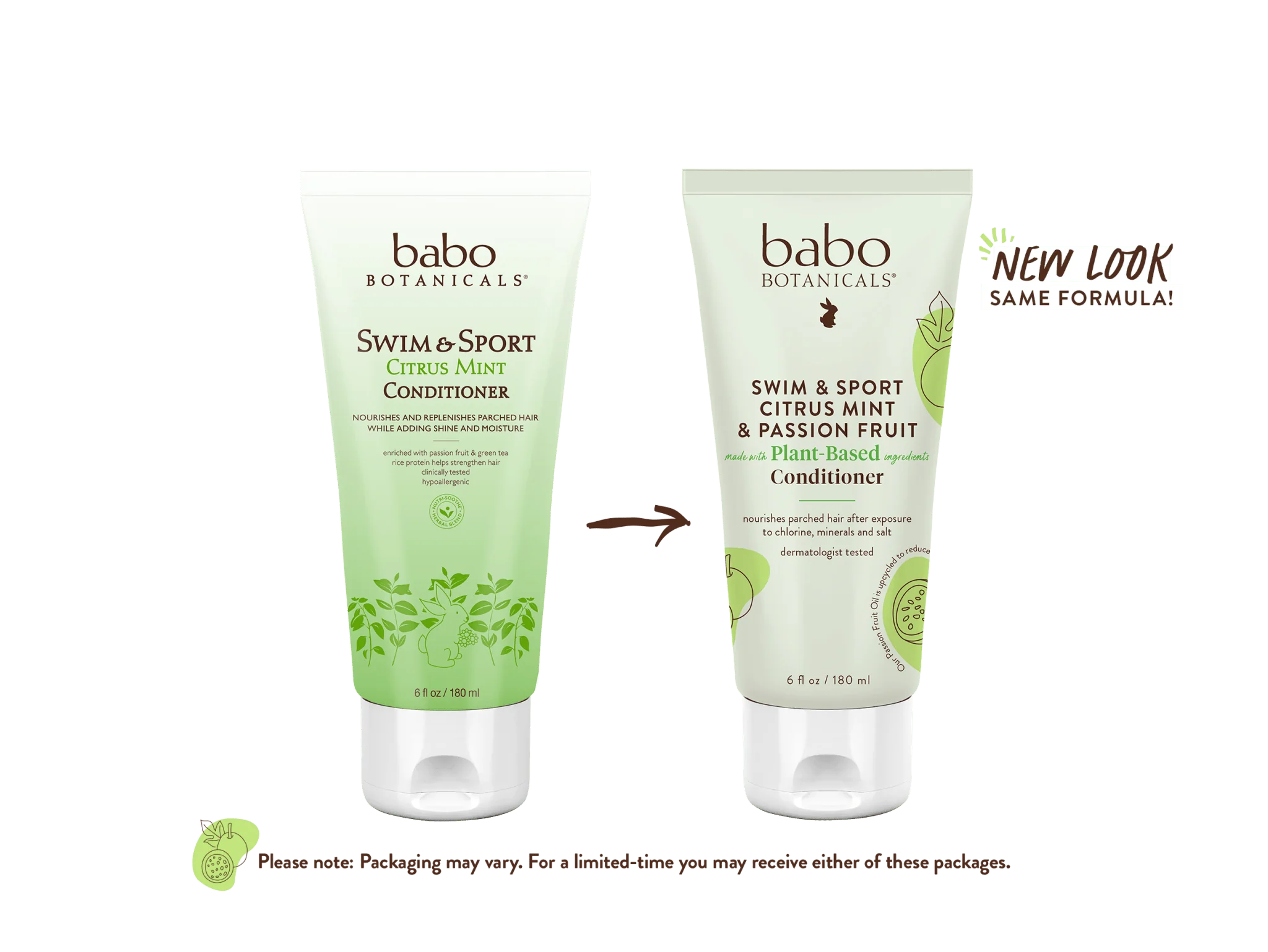 Swim & Sport Citrus Mint & Passion Fruit Shampoo & Conditioner Set - Image 3