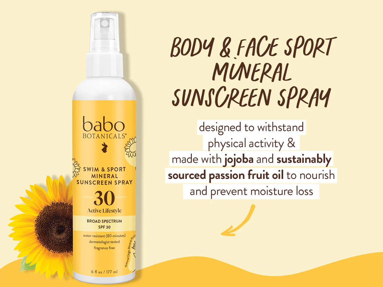 Swim & Sport Mineral Sunscreen Spray SPF30 - Image 4